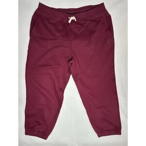 Polo Ralph Lauren Men's Jogger Sweatpants 3xb/3tg Big Tall Burgundy New